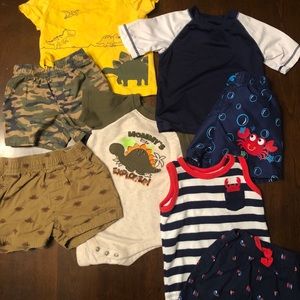 Lot of Boys Summer Clothing